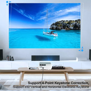 PortoProjector™ PRO - HDMI Portable Movie Projector