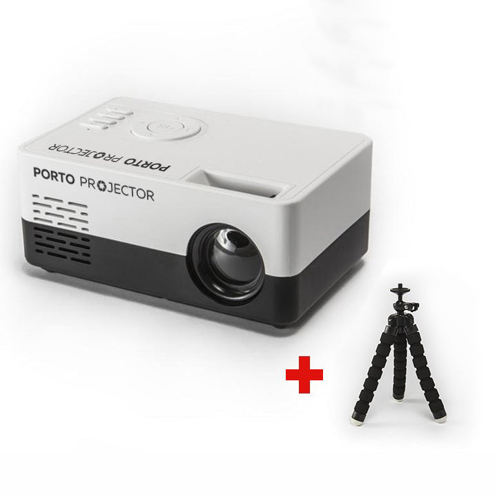 PortoProjector™- HDMI Portable Mini Movie Projector - LIMITED OFFER - Get a Stand for FREE